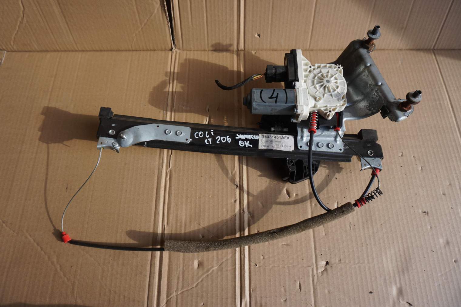 MITSUBISHI COLT VI KABRIO PODNOŚNIK SZYBY 98031401AF0 4