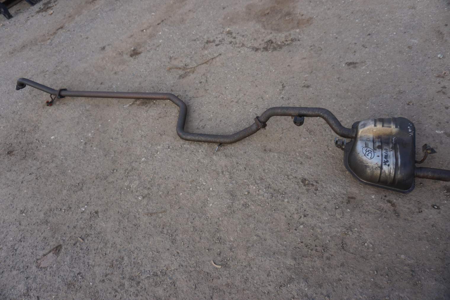 MAZDA 5 II TŁUMIK UKŁAD WYDECHOWY M Y617