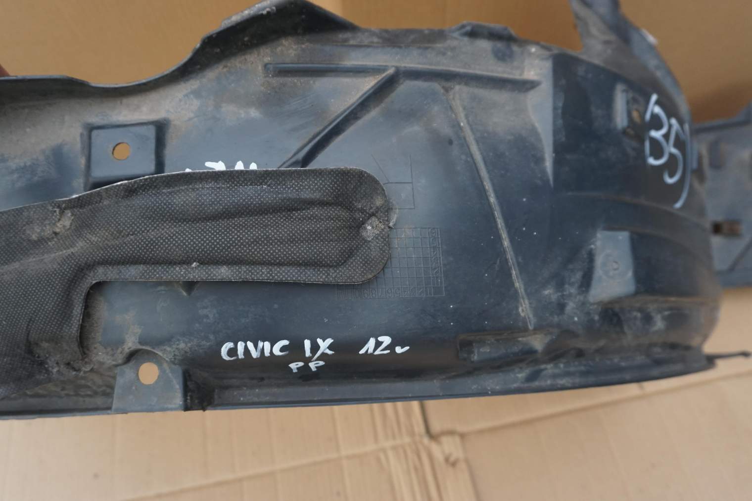 HONDA CIVIC IX NADKOLE PRAWE PRZEDNIE 74101-TV0-00 - obrazek 3