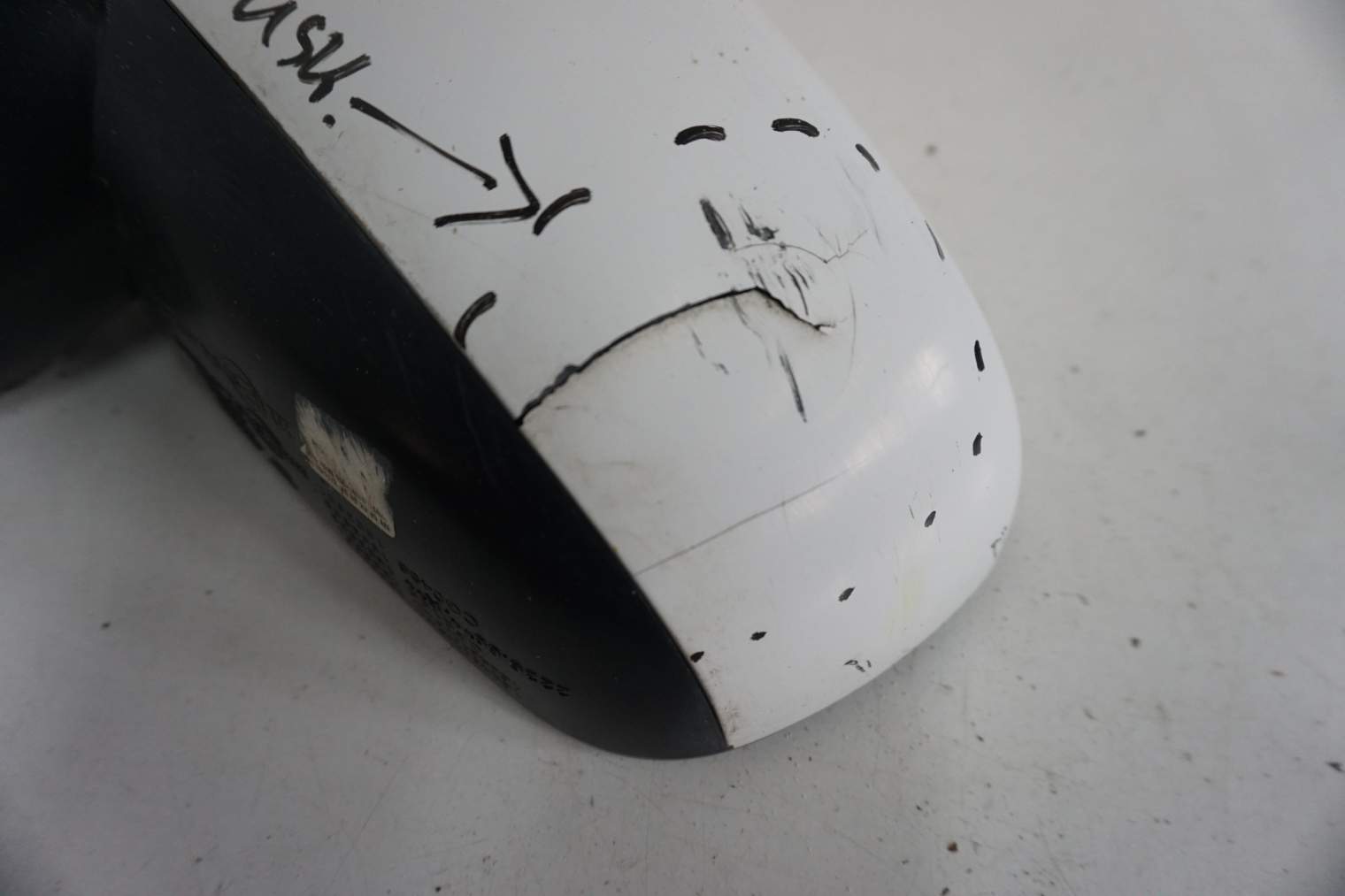 SUZUKI BALENO FE 2019r LUSTERKO LEWE 26U BIAŁE - obrazek 5