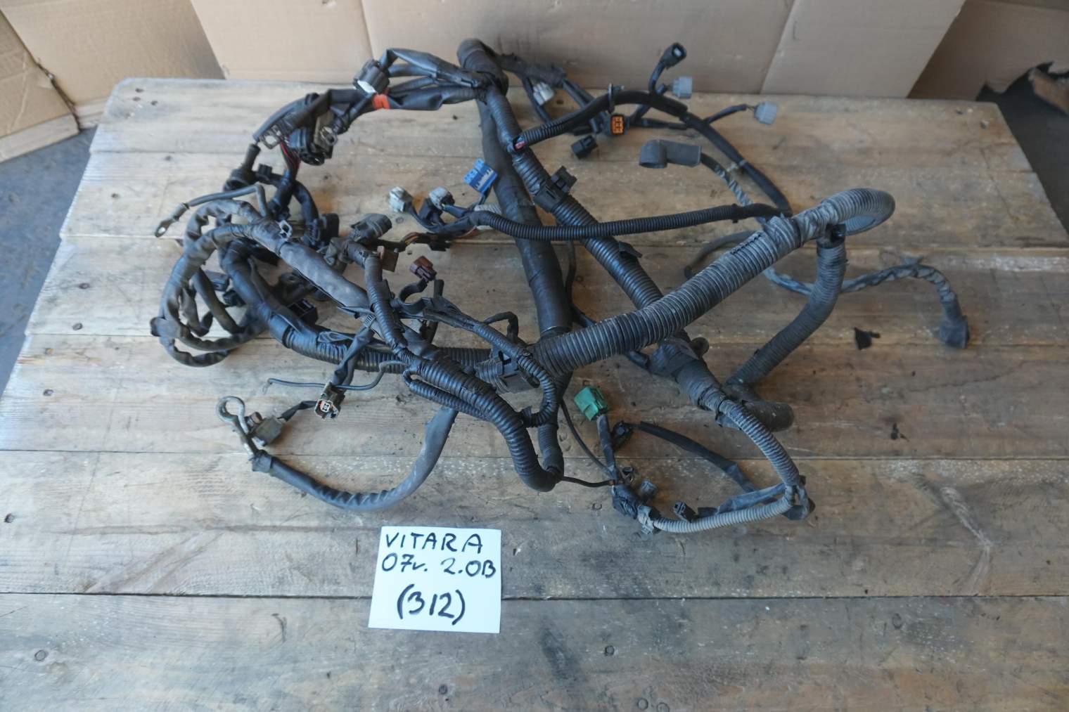 SUZUKI GRAND VITARA II WIĄZKA SILNIKA KOSTKA J20A 2.0B