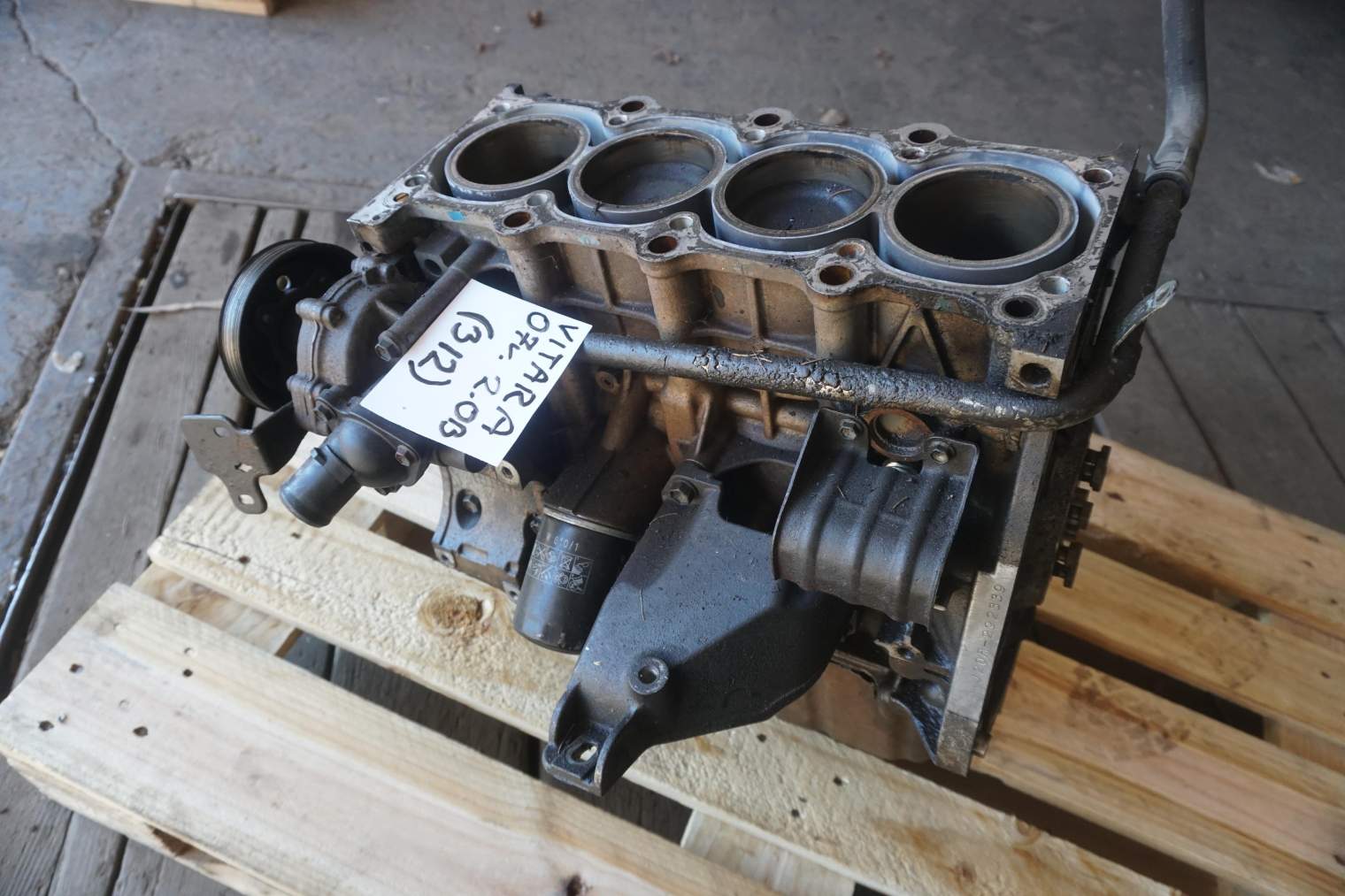 SUZUKI GRAND VITARA II J20A 2.0B BLOK SILNIK WAŁ TŁOKI