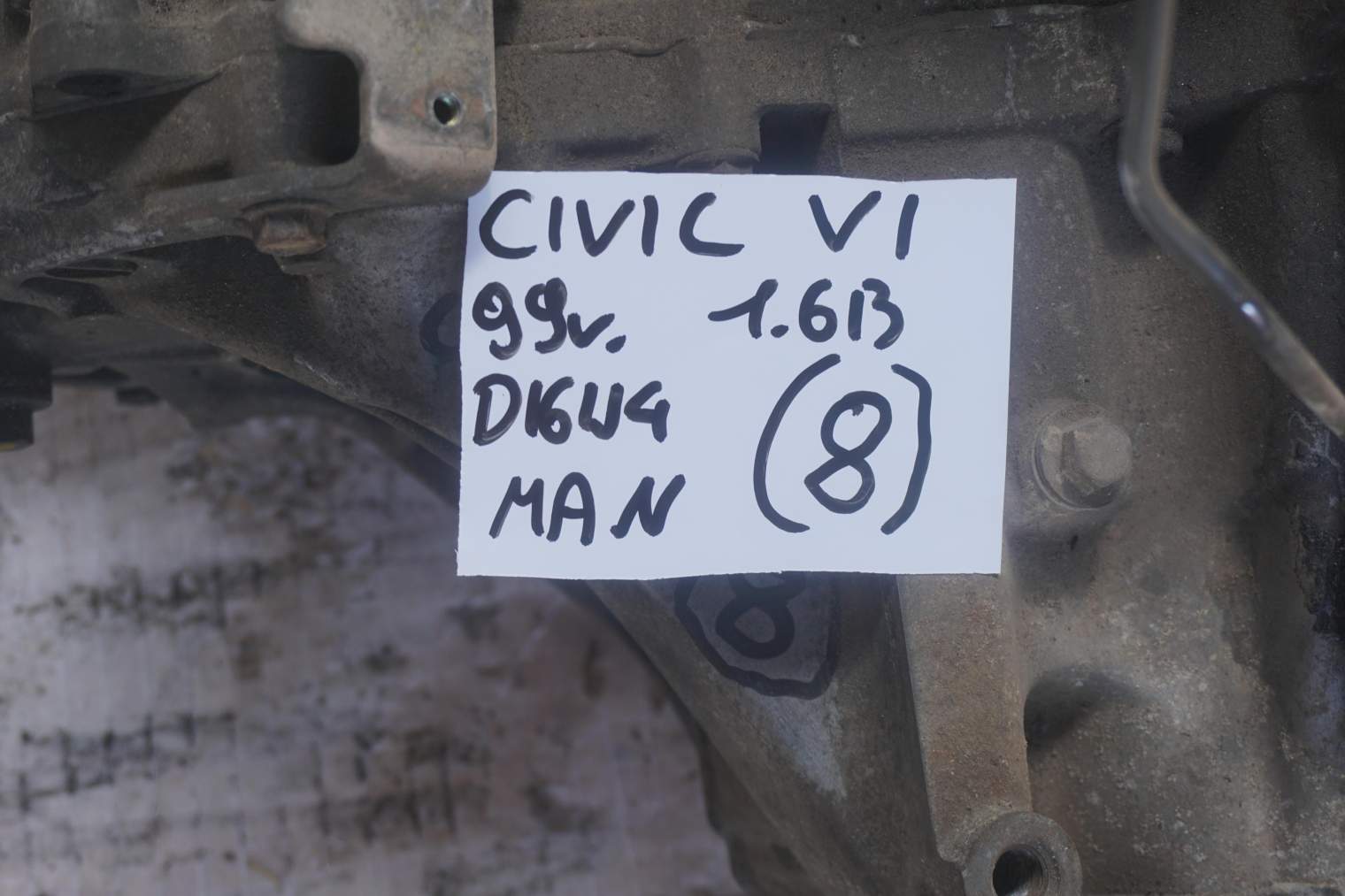 Honda CIVIc VI 1.6b D16w4 Skrzynia Biegów nr.8 - obrazek 4