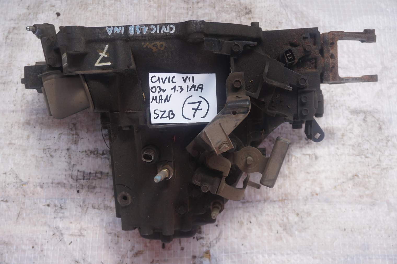 HONDA CIVIC VII 1.3 IMA SKRZYNIA BIEGÓW SZB NR.7 - obrazek 3