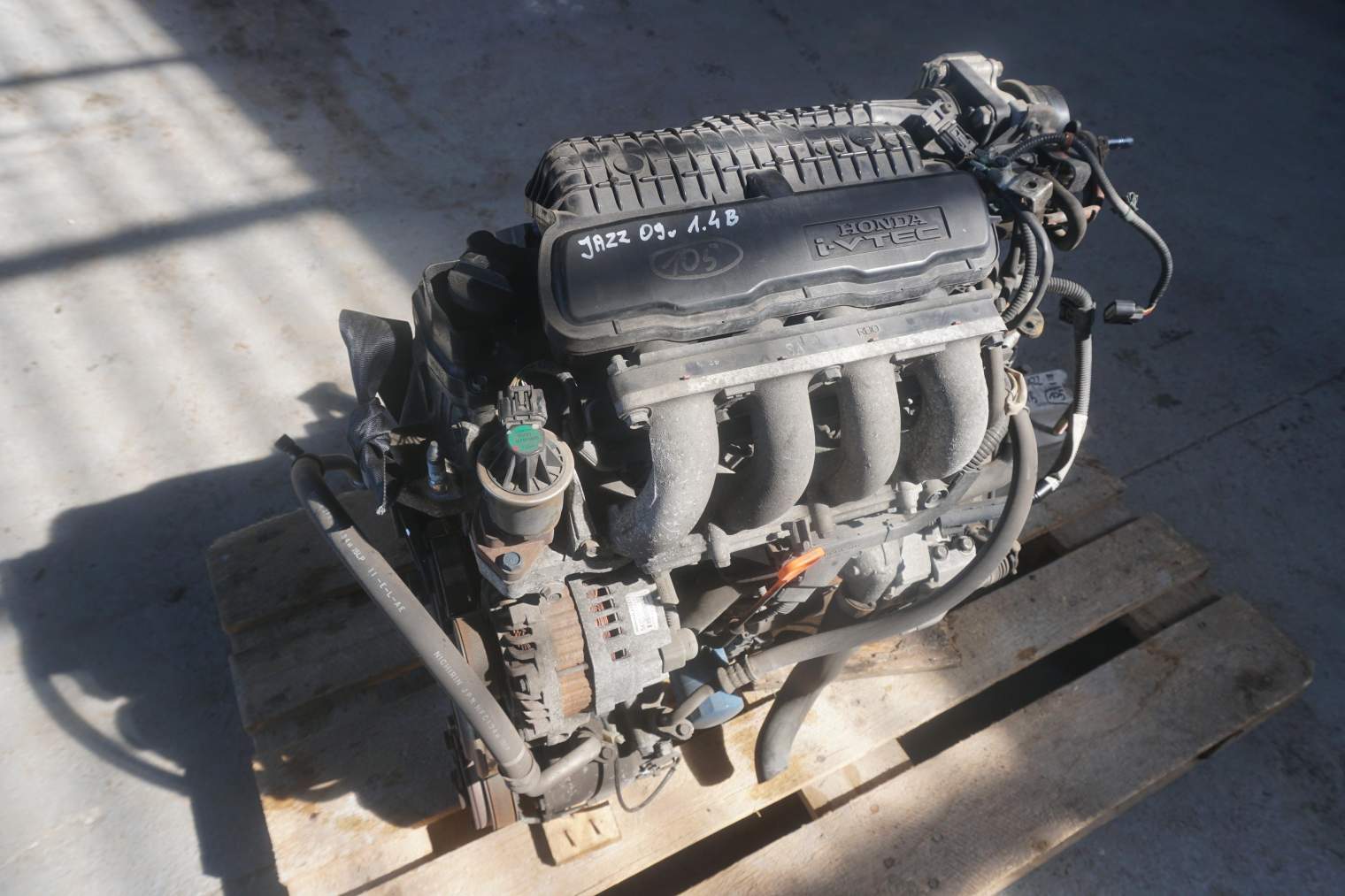 HONDA CIVIC UFO 8 JAZZ III SILNIK 13Z1 SKRZYNIA BIEGÓW NR.105