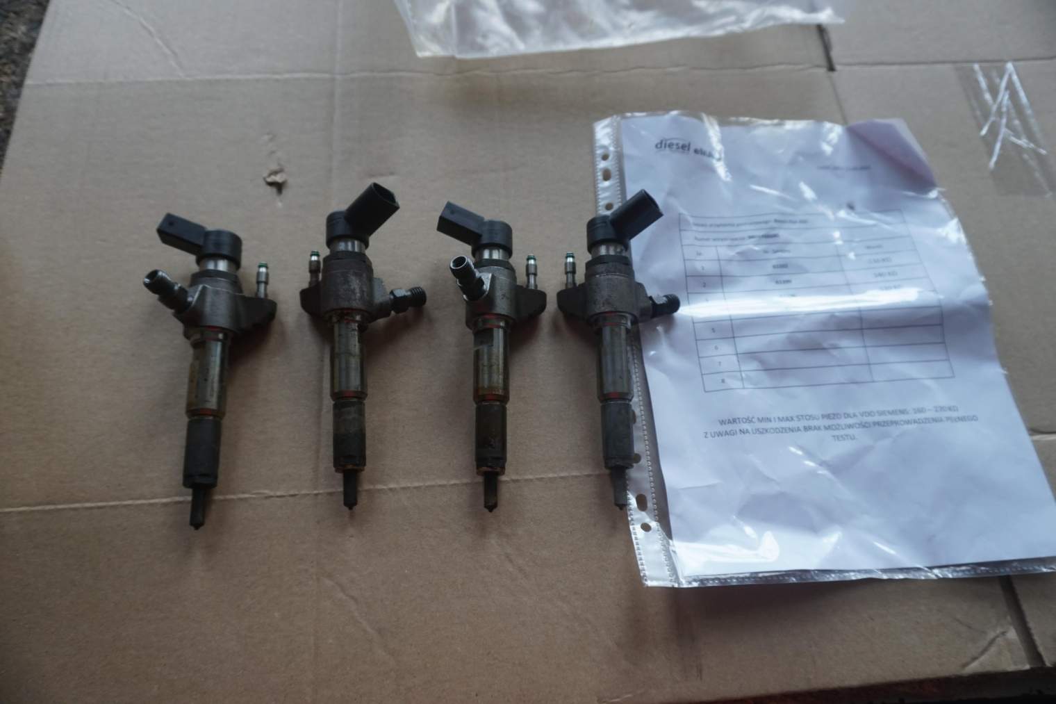 WTRYSKIWACZ WTRYSKIWACZE PALIWA 9802448680  50274V05