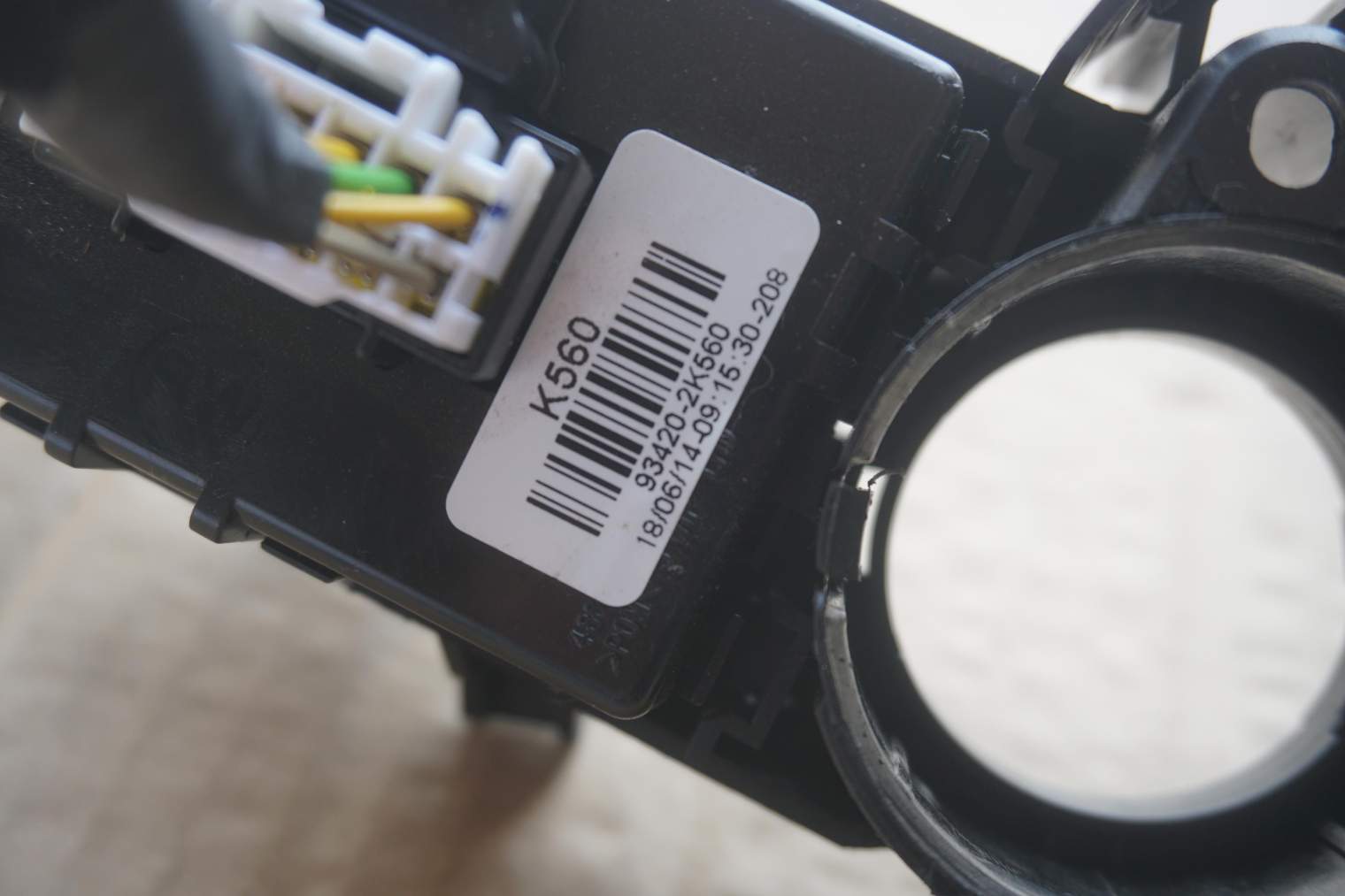 KIA CEED II JD 2012-2015r MANETKA PRZEŁĄCZNIK 9342-SK560 ; 93410-1M531 - obrazek 5