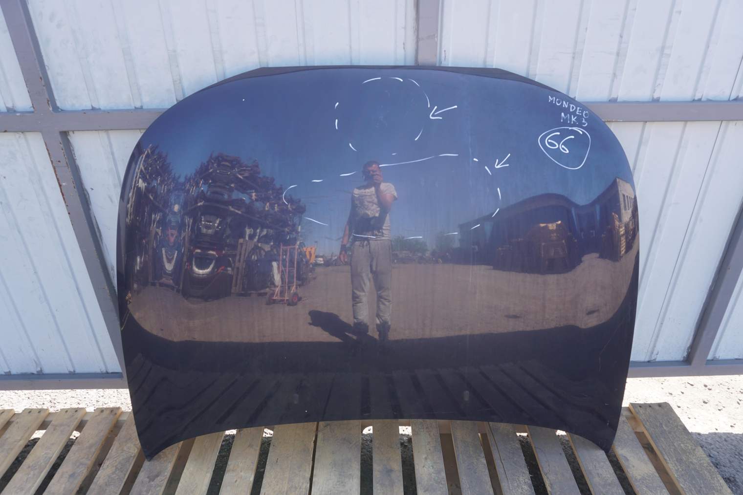 FORD MONDEO MK3 MASKA WYGŁUSZENIE 66