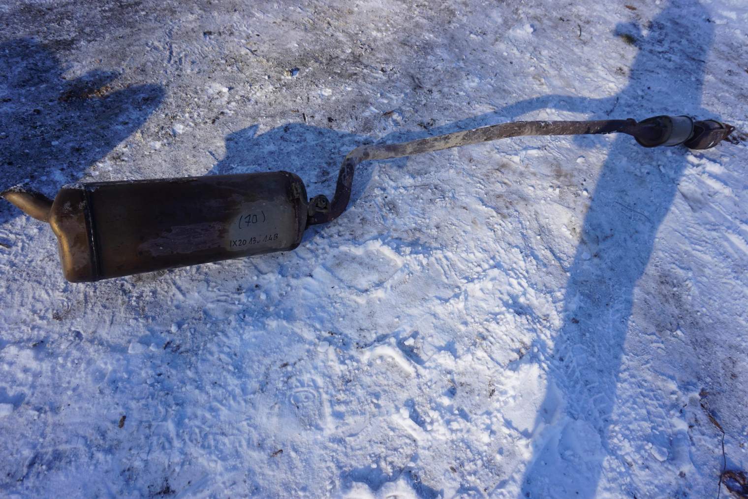 HYUNDAI iX20 2010-2019r BENZYNA TŁUMIK HDC10 289502B991 ; 287001K400 ; 287301K400