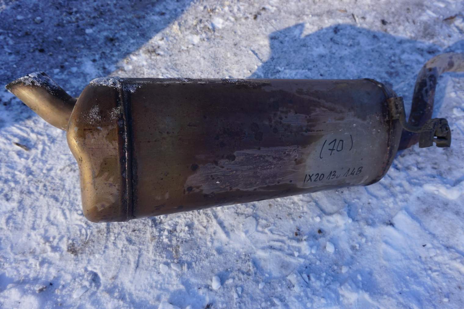 HYUNDAI iX20 2010-2019r BENZYNA TŁUMIK HDC10 289502B991 ; 287001K400 ; 287301K400 - obrazek 2