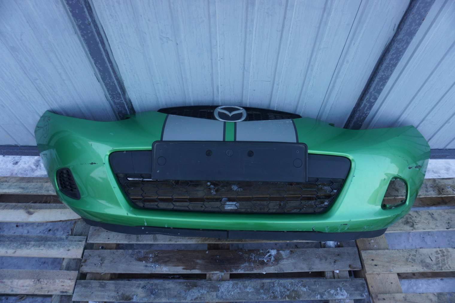 MAZDA 2 II DE 2009-2014R PRZEDNI ZDERZAK D651-50031 GRILL