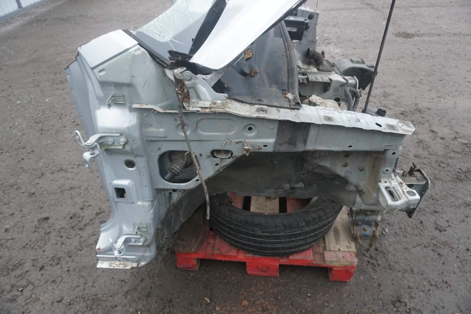 KIA SPORTAGE II LIFT 2010R 2.0CRDI D4EA PRAWA PODŁUZNICA SŁUPEK 646000Z010