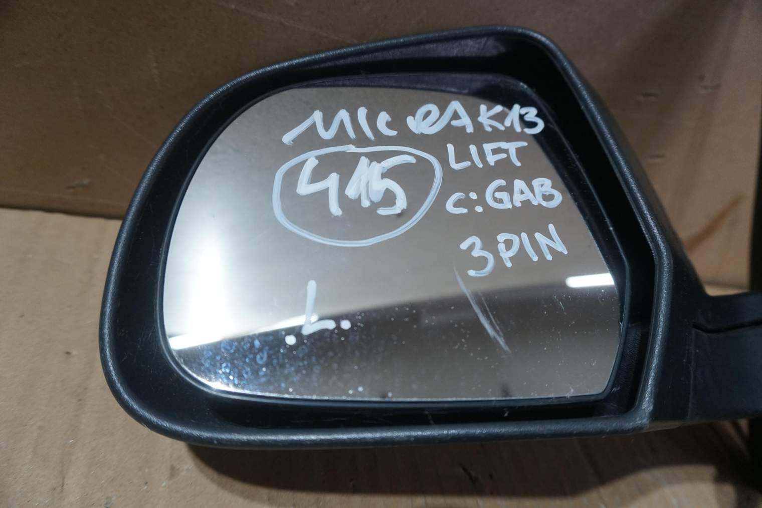 NISSAN MICRA K13 LUSTERKO LEWE GAB - obrazek 6