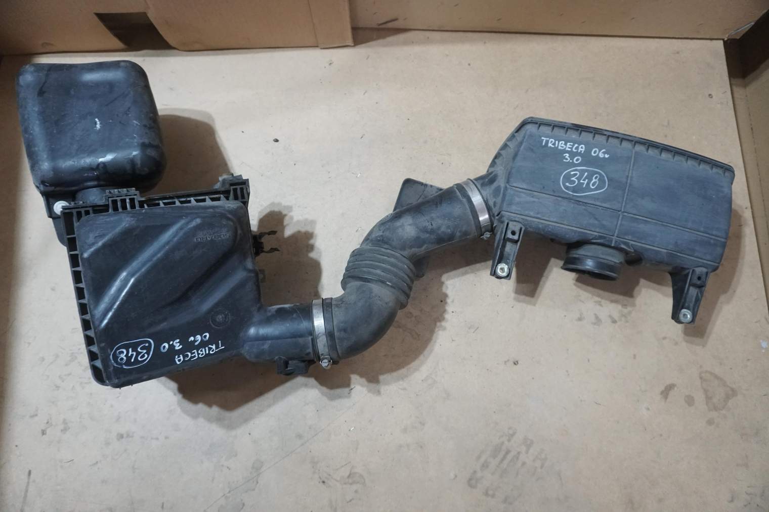 SUBARU TRIBECA B9 2007R OBUDOWA FILTRA REZONATOR