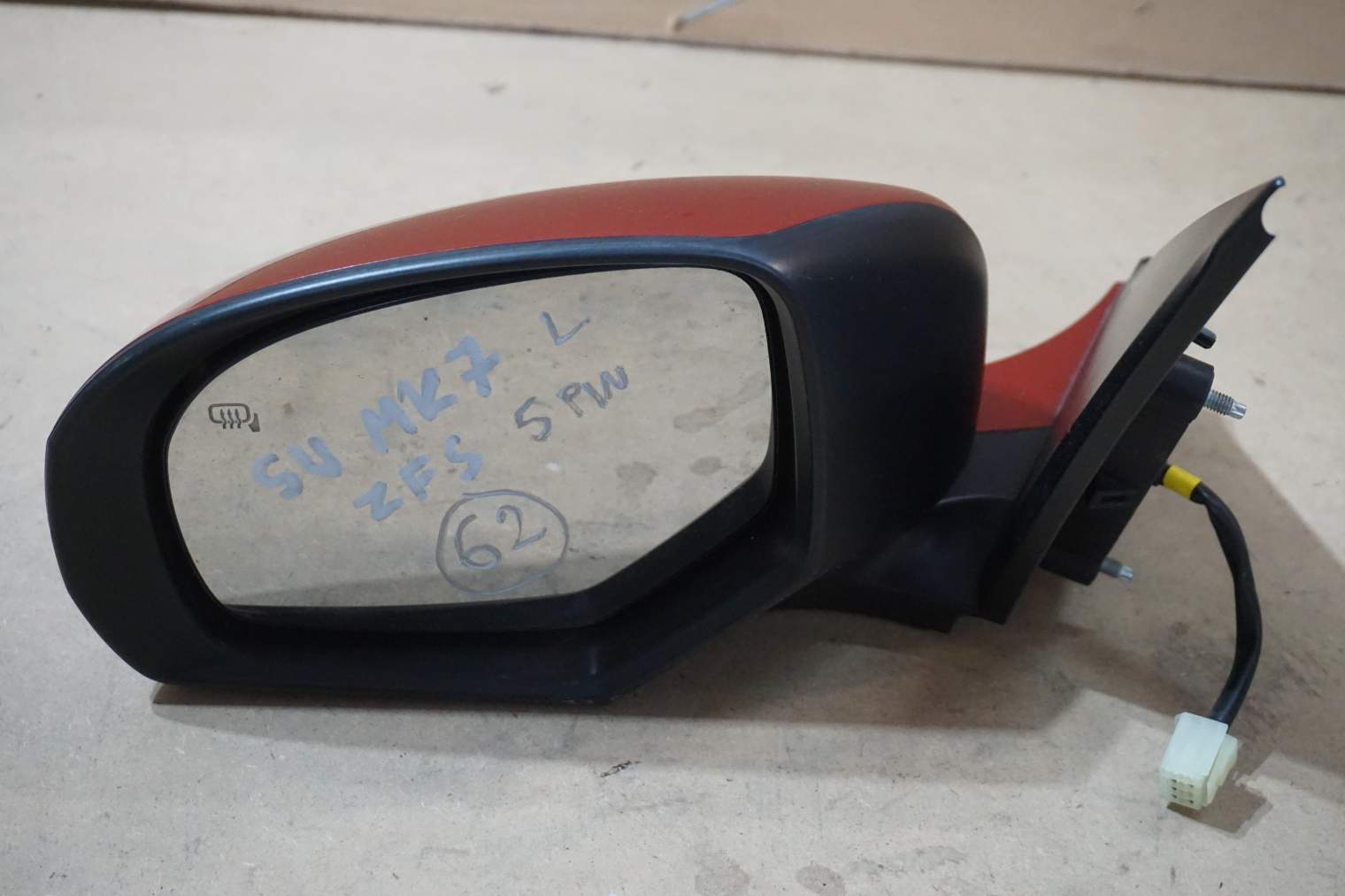 SUZUKI SWIFT MK7 IV LUSTERKO LEWE 84702-68L11 ZFS - obrazek 7