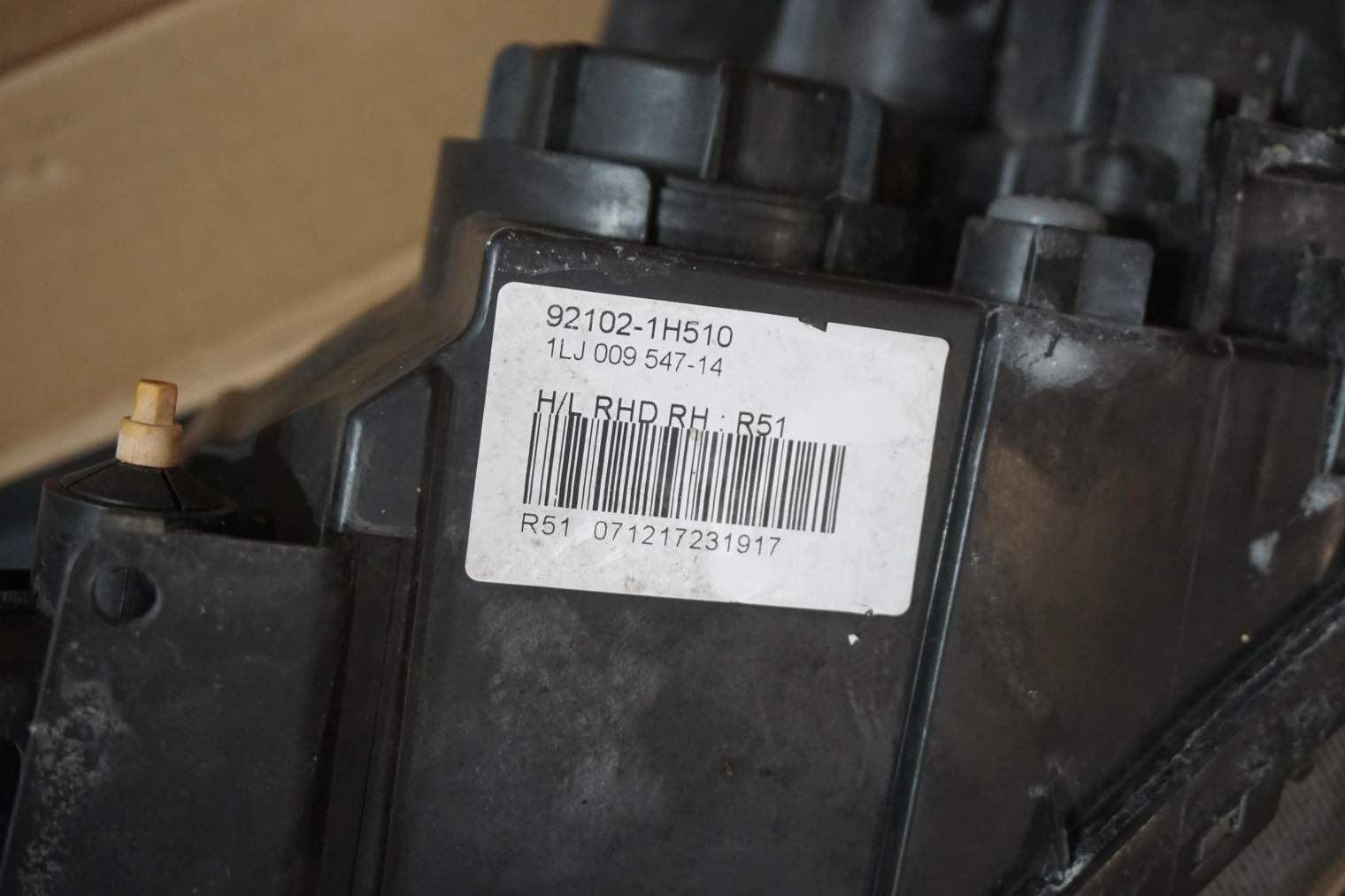 KIA CEED I LAMPA PRZEDNIA PRAWA 92102-1H510 - obrazek 6