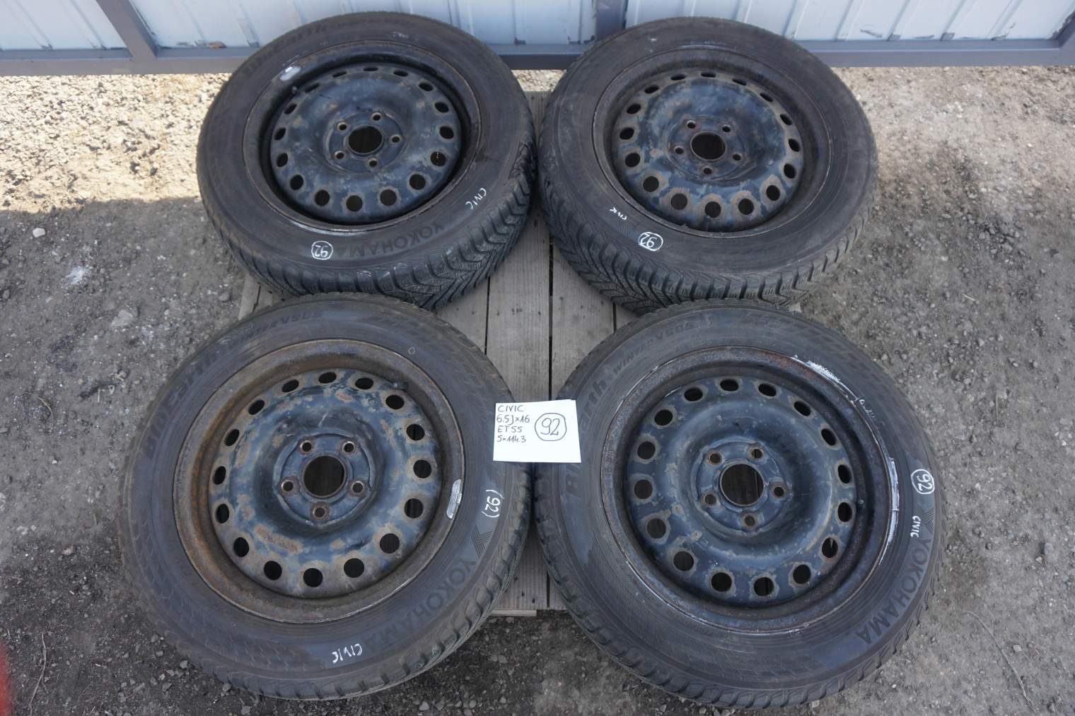 HONDA CIVIC VIII UFO FELGI 16 5X114.3