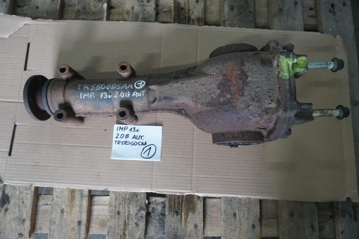 SUBARU TYLNY MOST TR580GD5AA