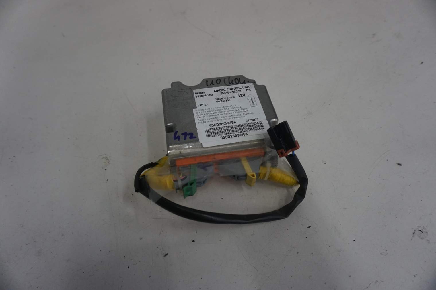 HYUNDAI I10 STEROWNIK PODUSZEK 95910-0X200