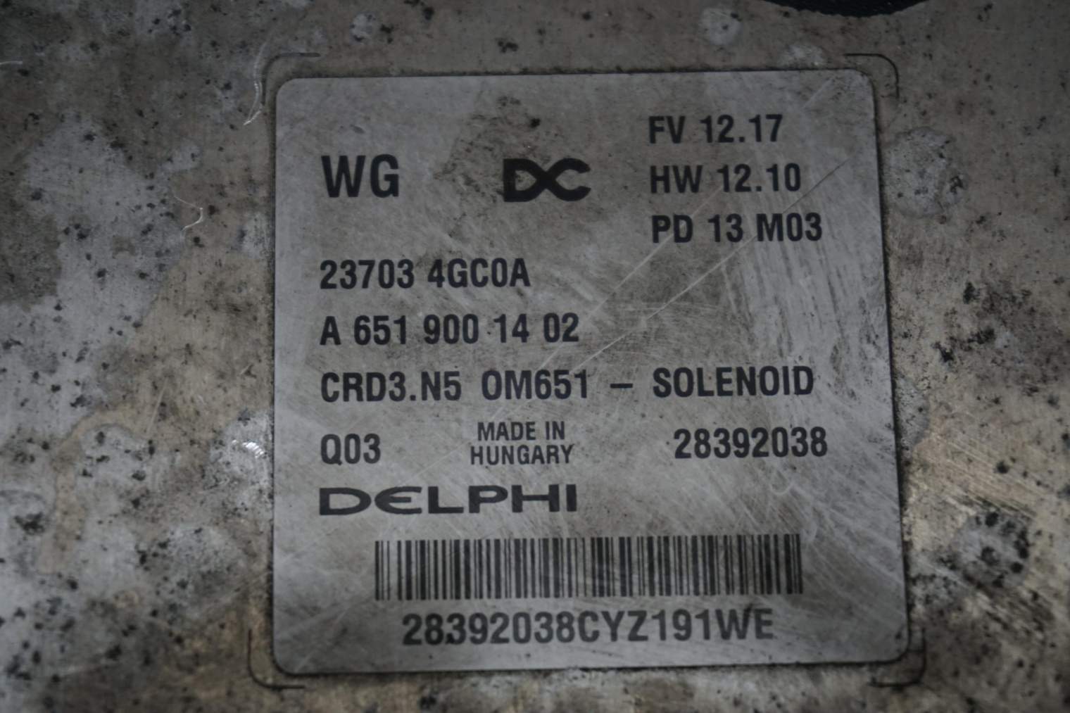INFINITI Q50 STEROWNIK SILNIKA 237034GC0A - obrazek 3