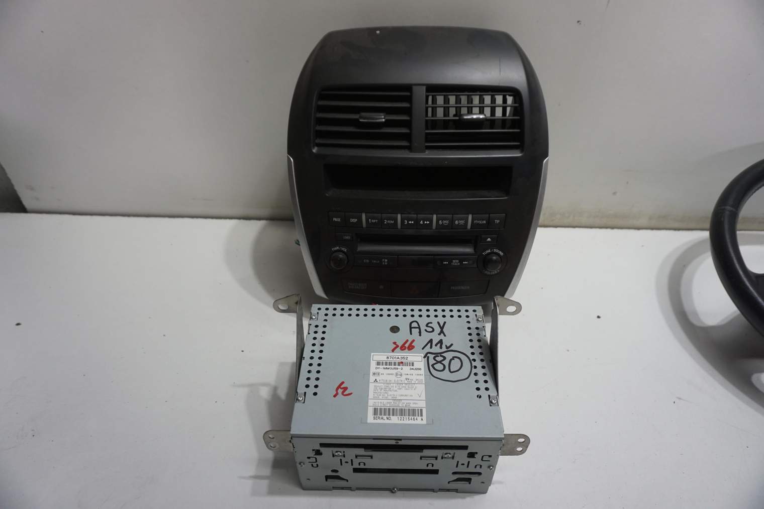 MITSUBISHI ASX RADIOODTWARZACZ 8701A352 8002A920