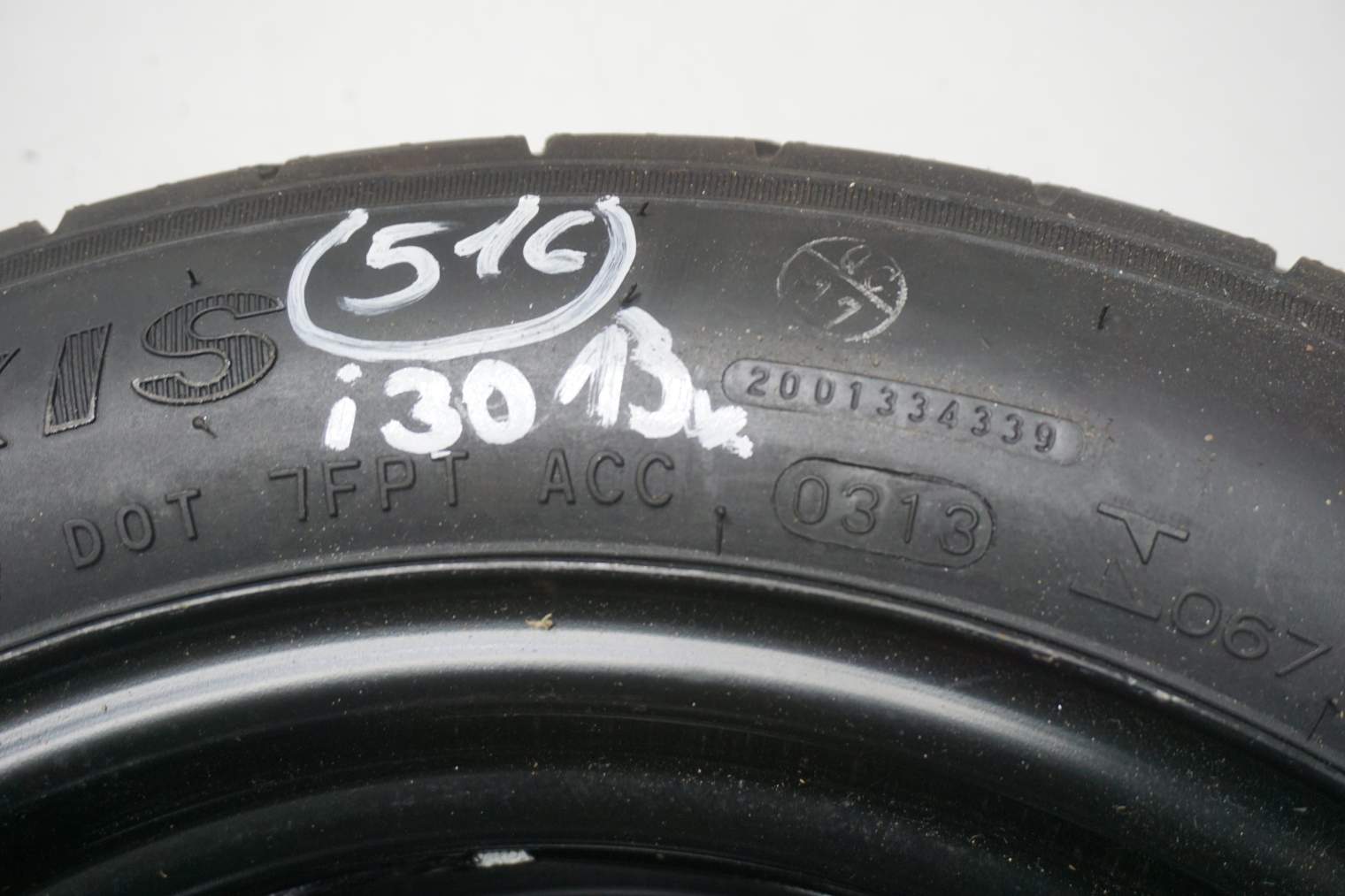 HYUNDAI i30 II CEED II KOŁO DOJAZDOWE 52910-1H900 T125/80D15 nr516 - obrazek 12