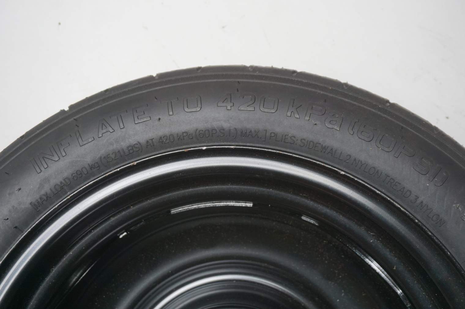 HYUNDAI i30 II CEED II KOŁO DOJAZDOWE 52910-1H900 T125/80D15 nr516 - obrazek 14