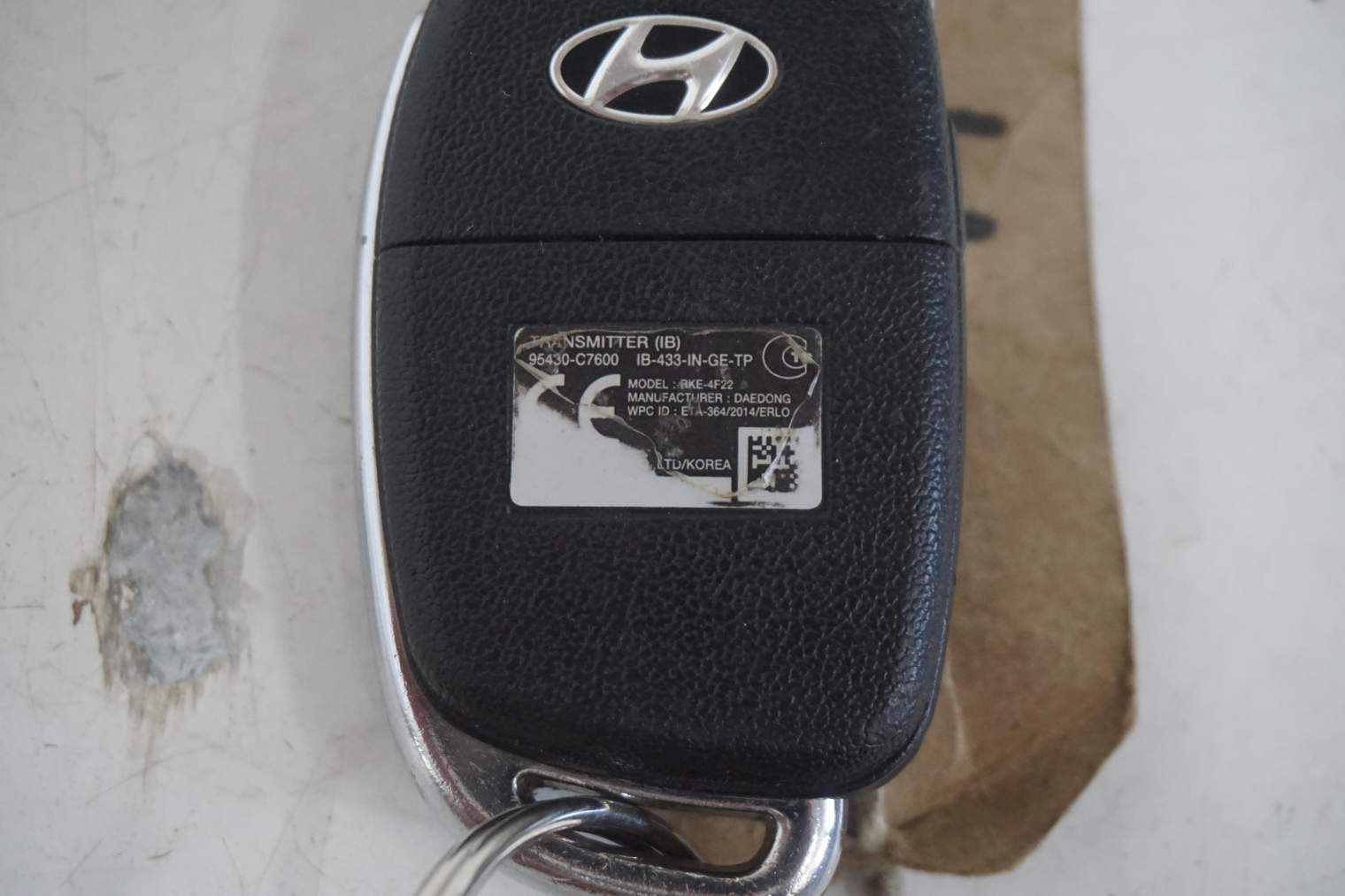 HYUNDAI KLUCZYK 95430-C7600 nr.24 - obrazek 4