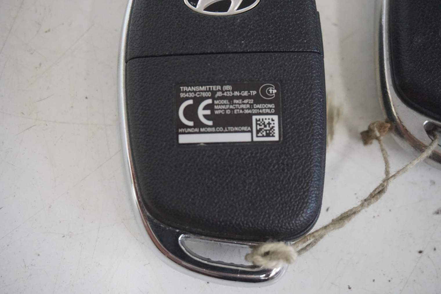 HYUNDAI KLUCZYK 95430-C7600 nr.5 - obrazek 4