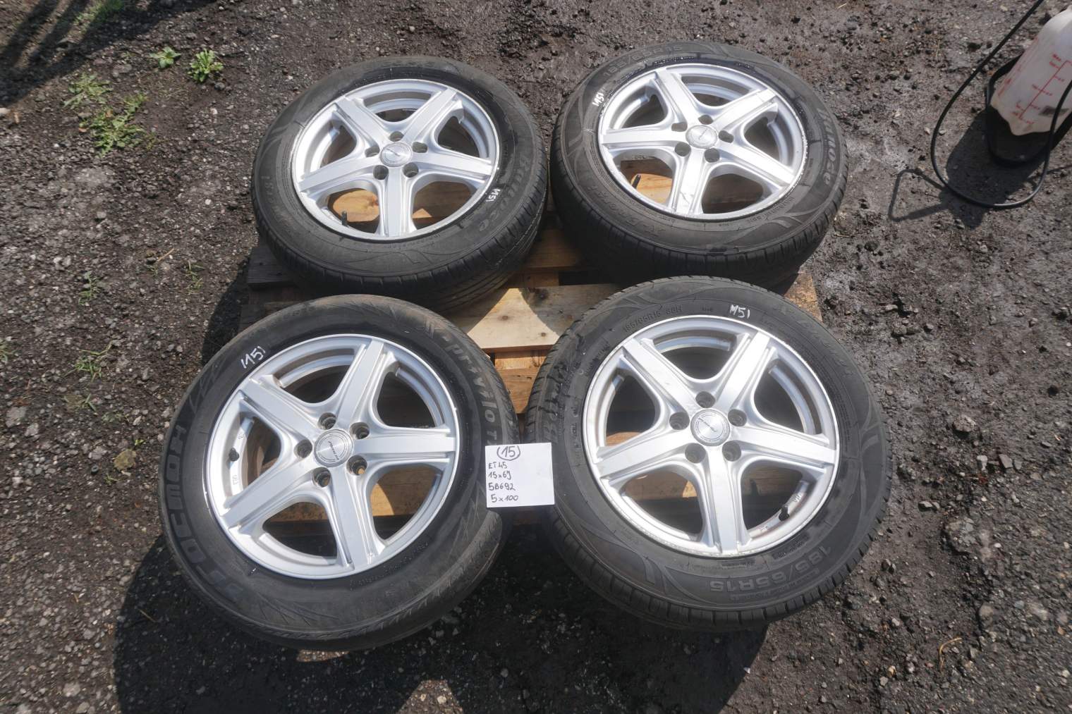 TOYOTA PRIUS III 09-15r FELGI ALUMNIOWE 5X100 15x6j et45