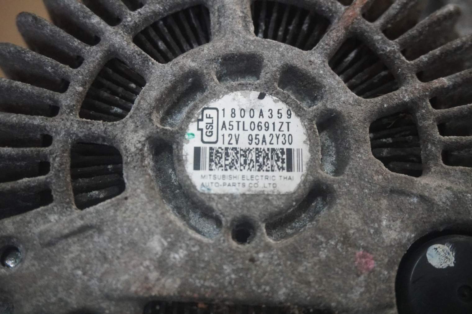 MITSUBISHI SPACE STAR II MIRAGE 2012-2016r ALTERNATOR 1800A359 - obrazek 7
