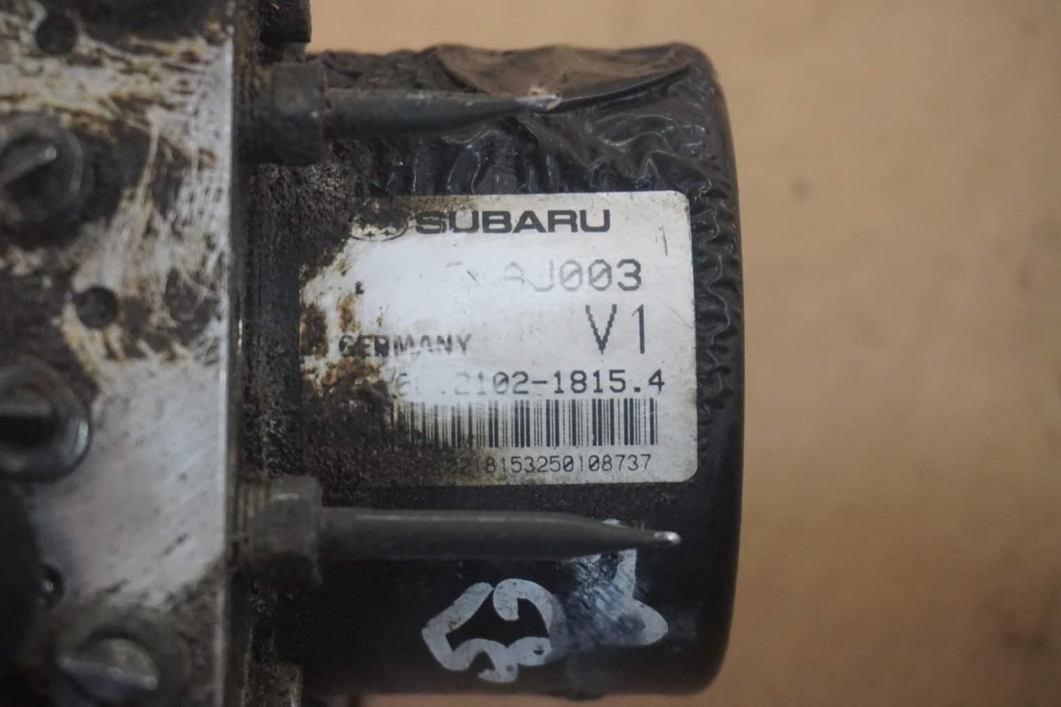 SUBARU LEGACY V OUTBACK IV POMPA ABS HAMULCOWA 27596AJ003 - obrazek 7