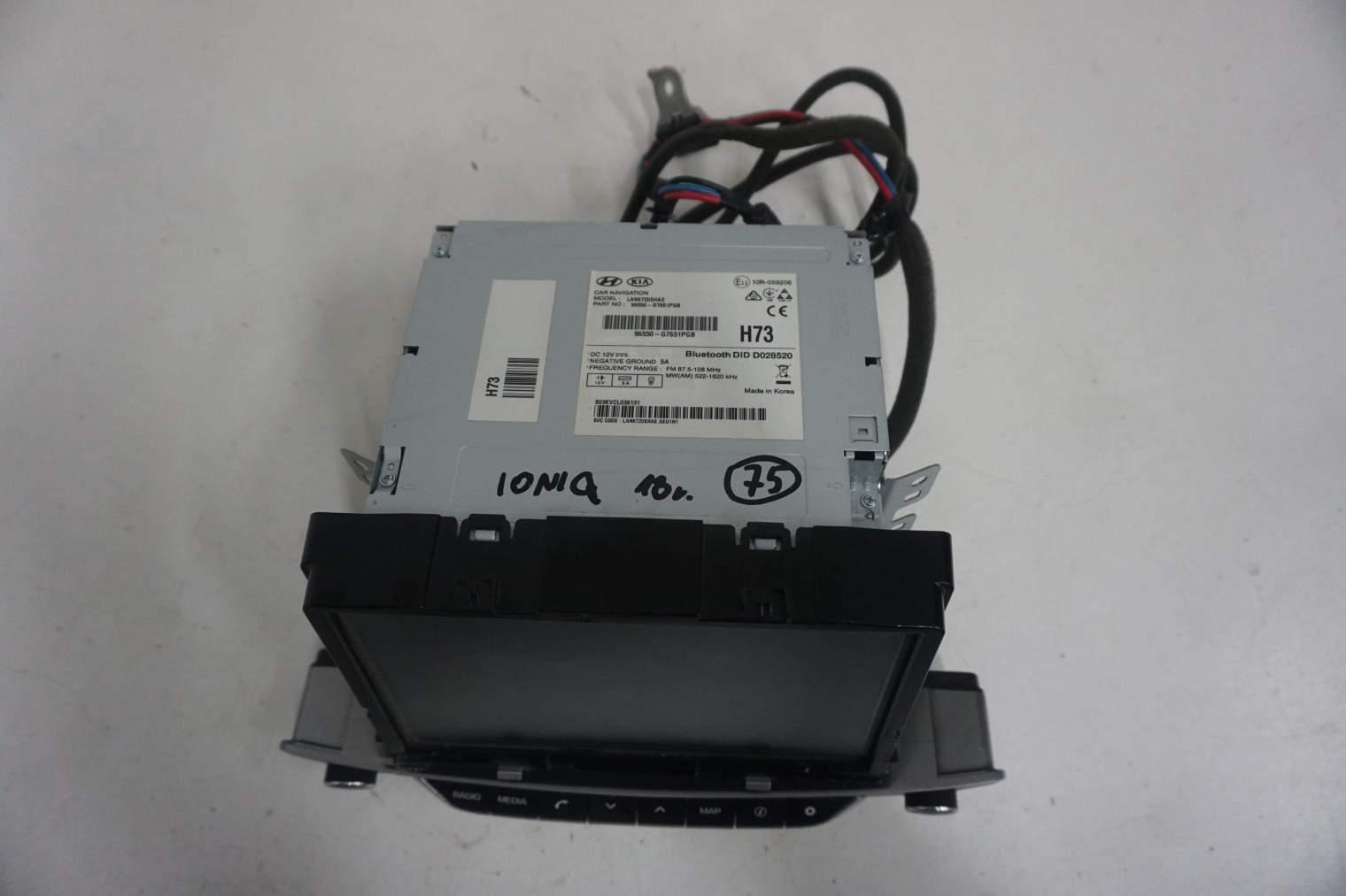 HYUNDAI IONIQ RADIOODTWARZACZ NAWIGACJA GPS 96550G7651PGB - obrazek 5